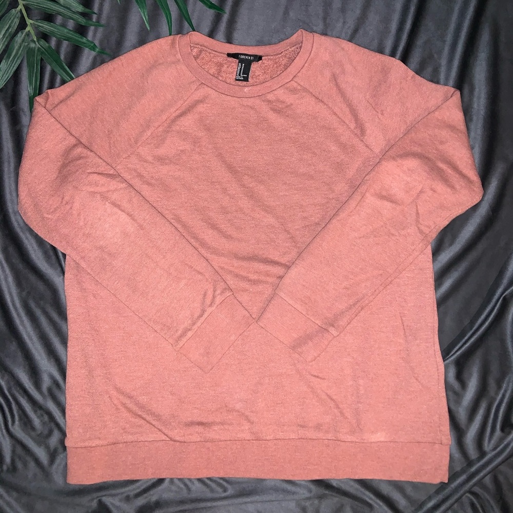 Salmon crew neck